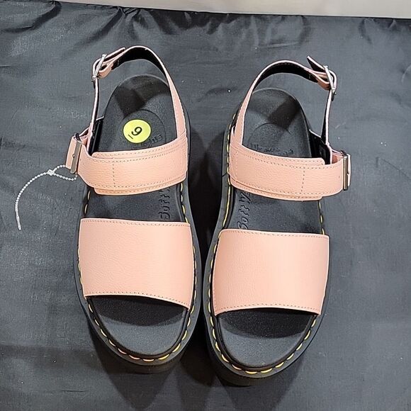 BRAND NEW DR MARTENS VOSS II ATHENA LEATHER STRAP PLATFORM SANDALS - Picture 2 of 16